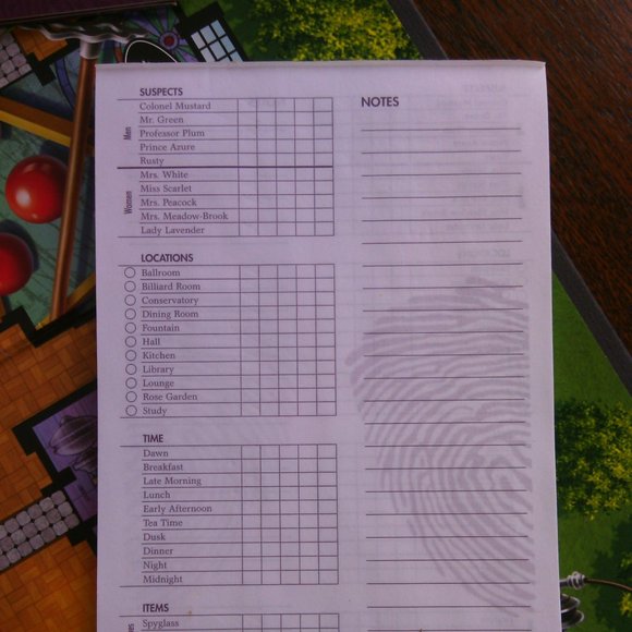 Clue DVD board game Inspector Brown deduction murder-mystery interactive DVD's - Picture 14 of 16